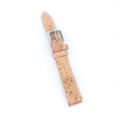 14MM/16MM/18MM/20MM Double-sided cork fabric to make natural watch strap Cork Watch strap E-001