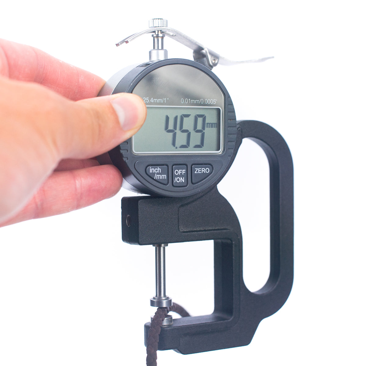 about 4/5mm Brown Braided Cork Jewelry Crafting Cord COR-535-A(10Meters)