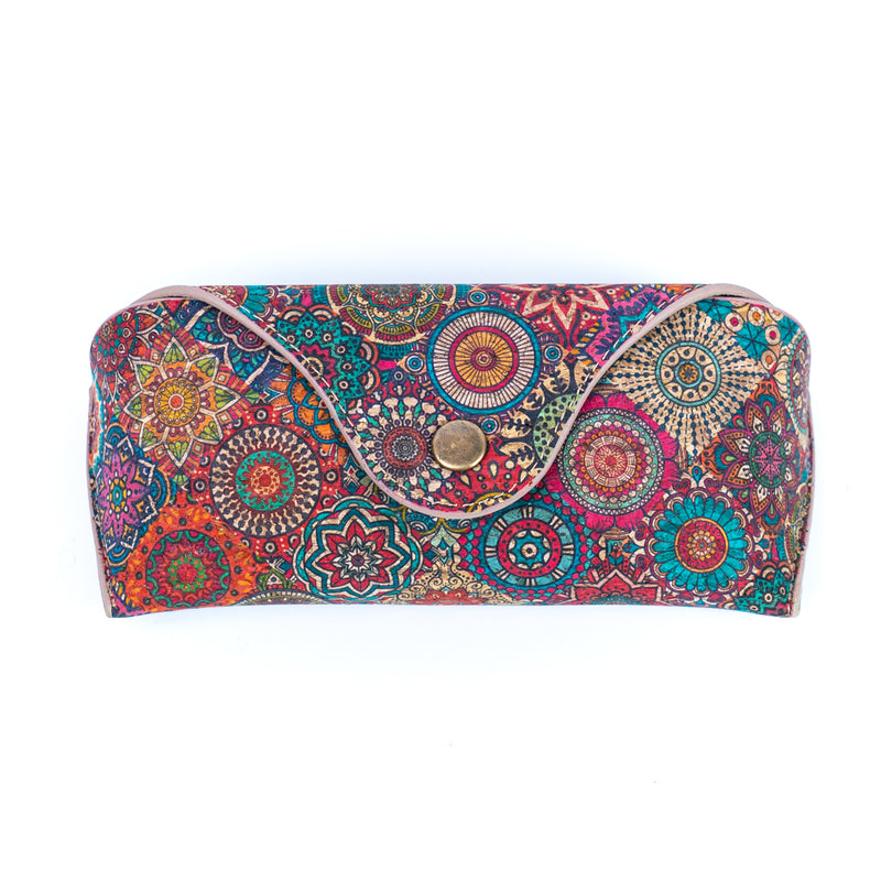 Printed Cork Eyeglass Cases L-580-12（12units）