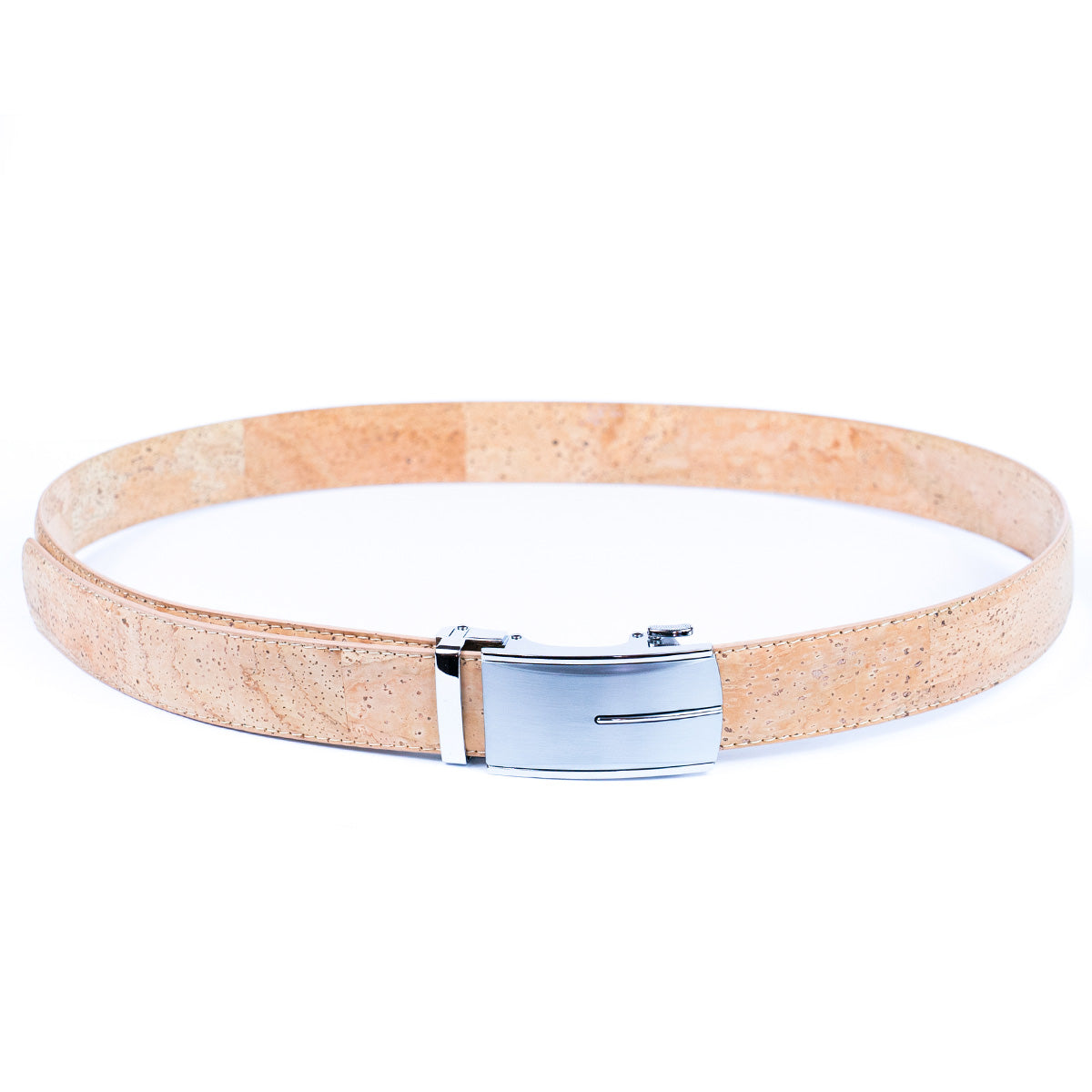 The Classic Gentleman’s Natural Cork No-Hole Belt L-878-A