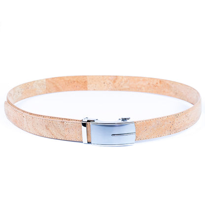 The Classic Gentleman’s Natural Cork No-Hole Belt L-878-A