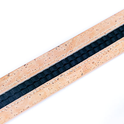 The Classic Gentleman’s Natural Cork No-Hole Belt L-878-A