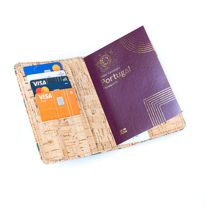 Printed Cork Passport Holder (8units)BAGD-570-MIX-8