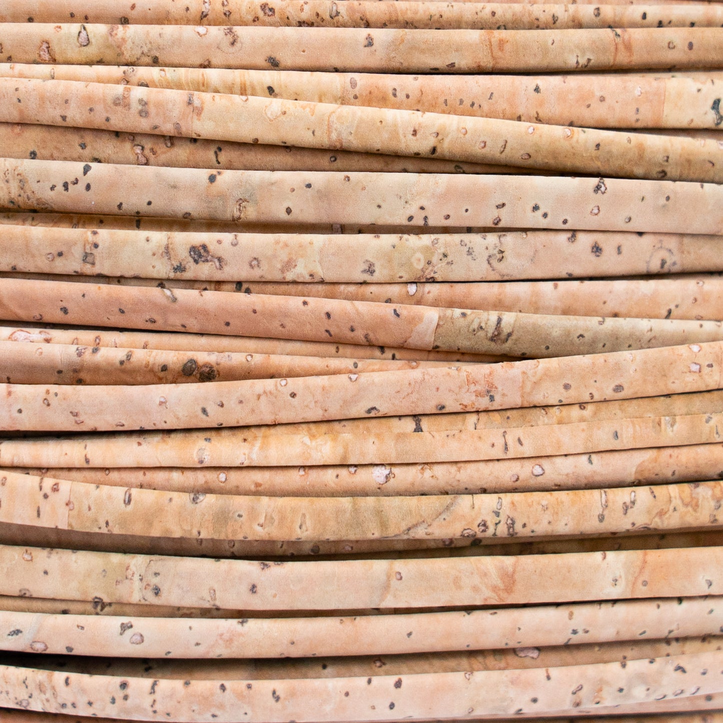 5mm Wide Natural Cork Flat Cord without Stitching COR-549 (10 meters)