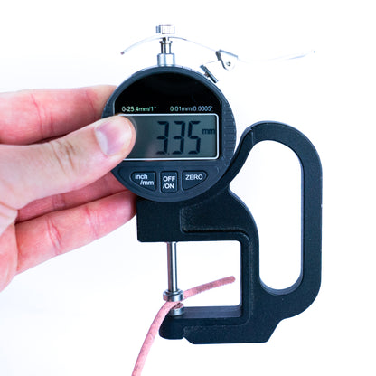 Pink cork 3mm round Cork Cord -COR-112