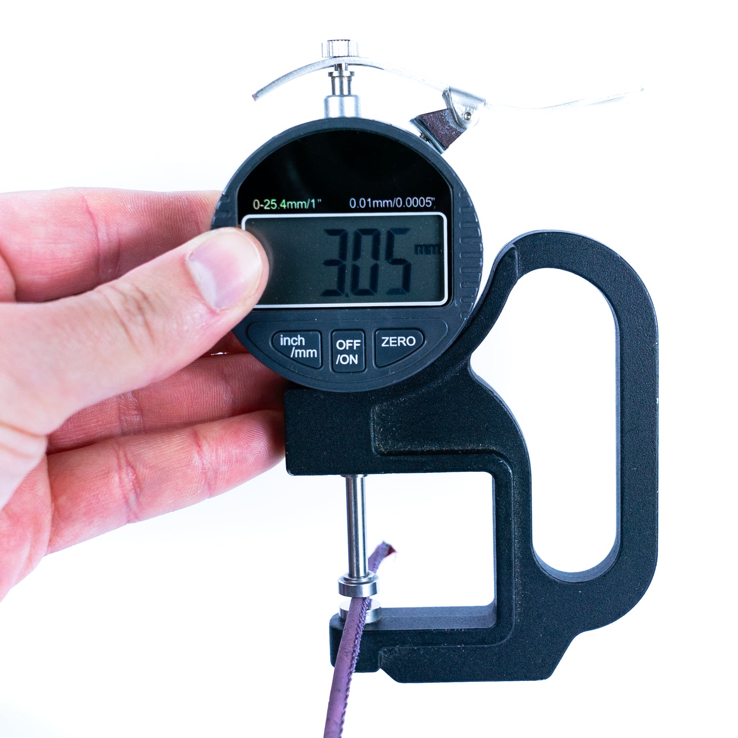 Purple cork 3mm round Cork Cord -COR-110