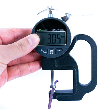 Purple cork 3mm round Cork Cord -COR-110