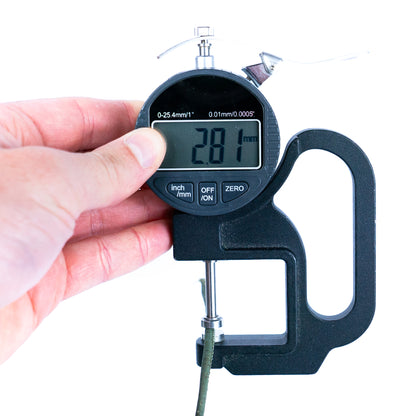 Green cork 3mm round Cork Cord -COR-114