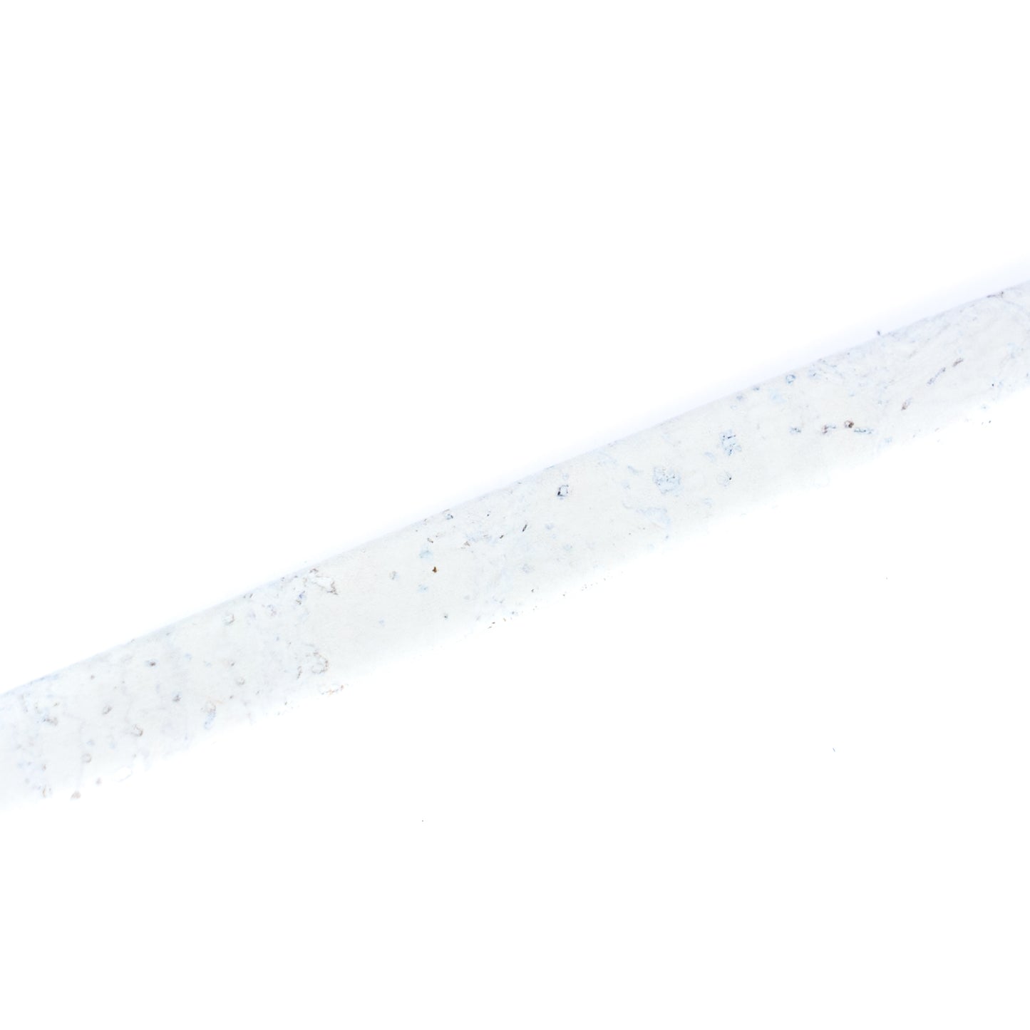 10mm falt white cork cord COR-391A(10Meters)