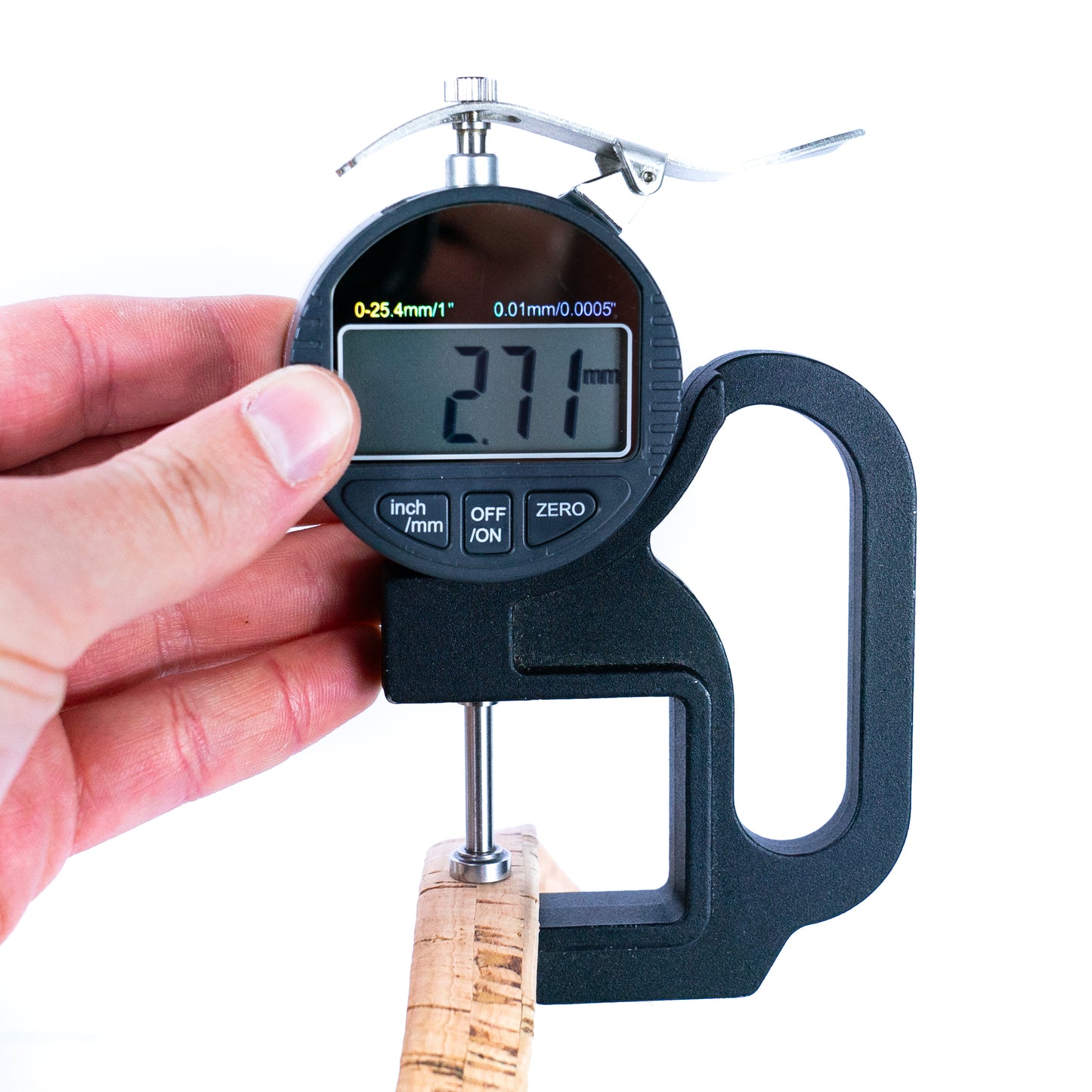 18mm flat cork cord for bag supply and Jewelry COR-321C(5Meters)