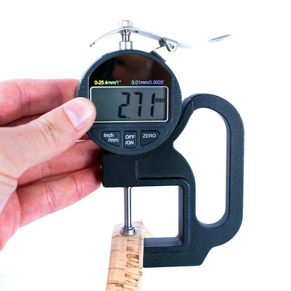 18mm flat cork cord for bag supply and Jewelry COR-321C(5Meters)