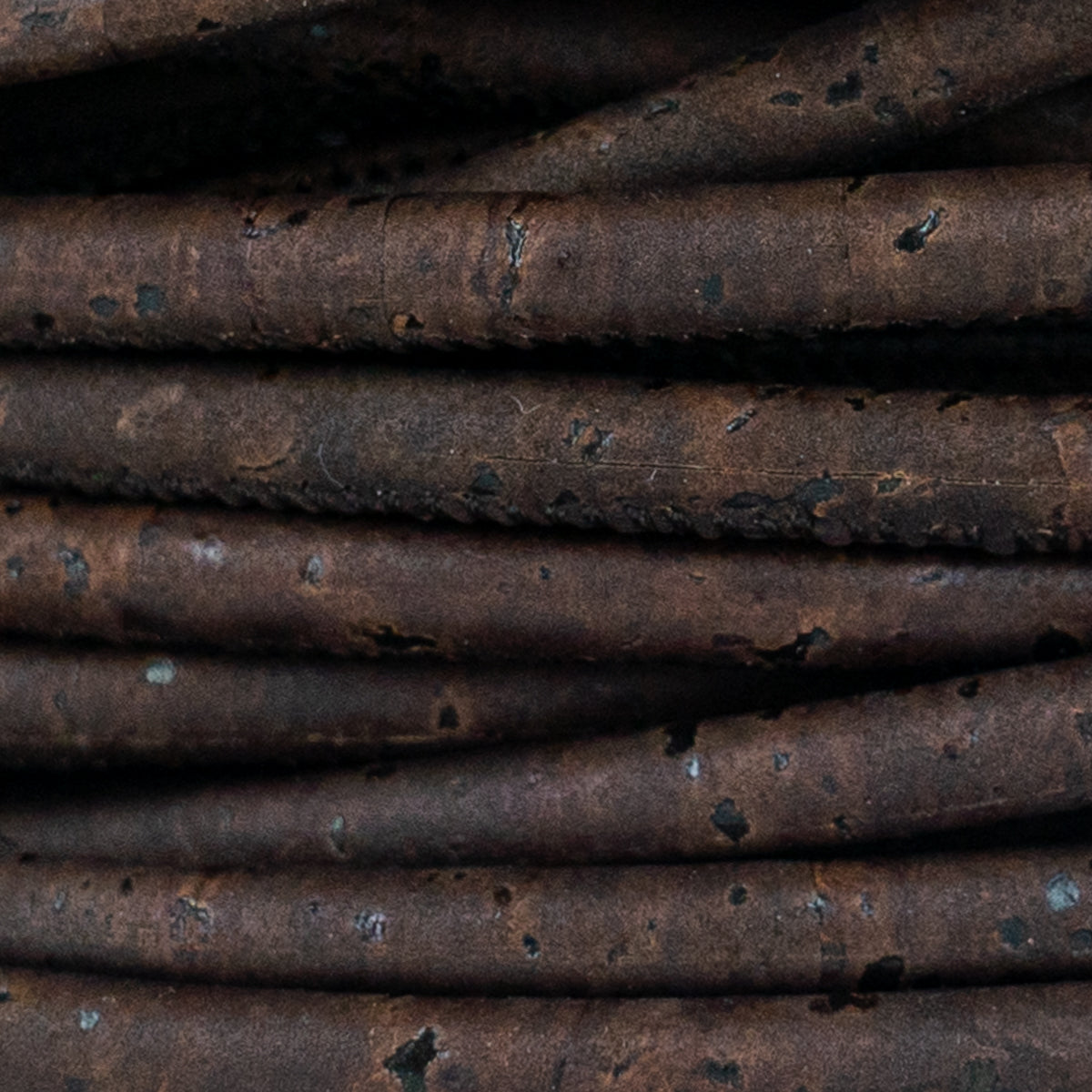 about 5mm Brown Round  Cork Cord COR-403-B(10 meters)