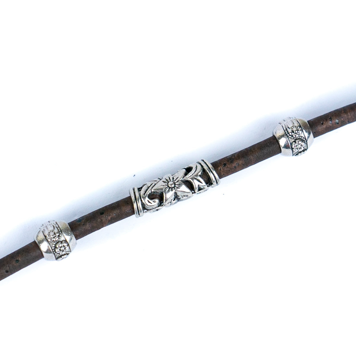 about 5mm Brown Round  Cork Cord COR-403-B(10 meters)