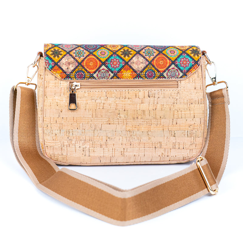 Printed Cork Women’s Crossbody Bag BAGD-235