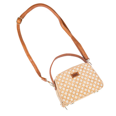 Printed Cork Women’s Crossbody Bag with Adjustable Strap BAGD-237