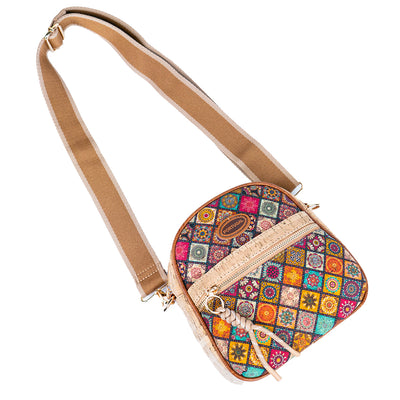 Printed Cork Women's Crossbody Bag BAGD-581