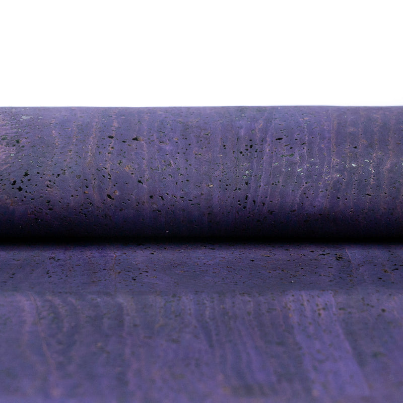 Premium Solid Purple Cork Fabric COF-346-A