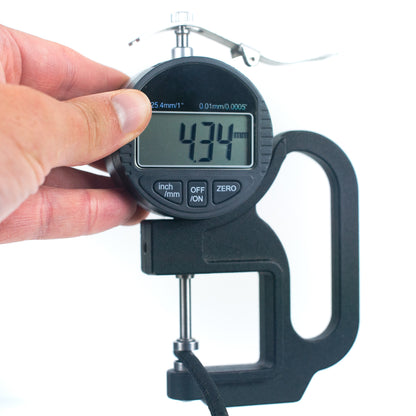 Black Cork Cord, 5mm Round String for Jewelry Making COR-201(10 meters)