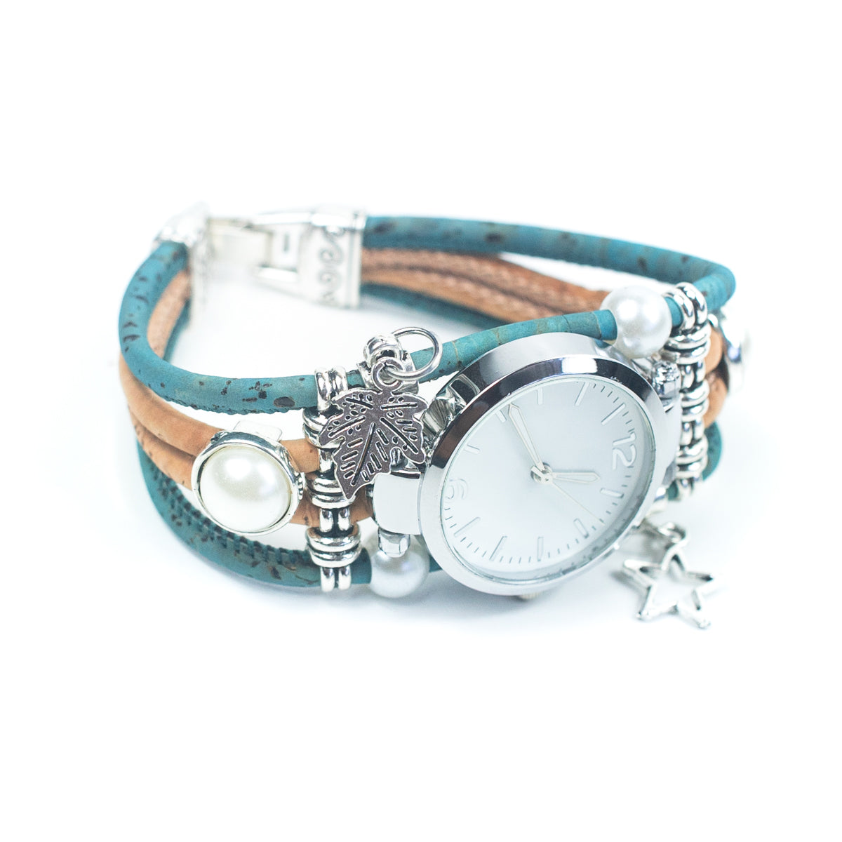 handmade cork watch WA-181