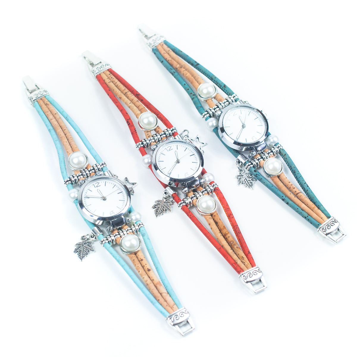 handmade cork watch WA-181