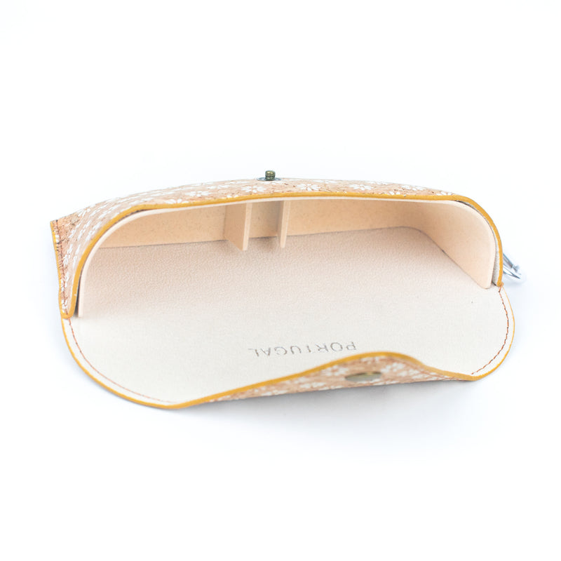 Printed Cork Eyeglass Case  L-1030-12(12units)