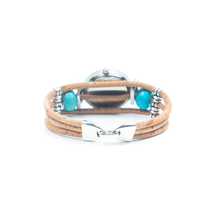 handmade cork watch DIY-012