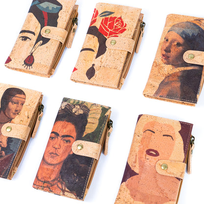 FRIDA KAHLO Cork wallet RFID BAG-2075