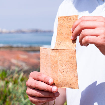 Men's RFID-Blocking Cork Card Wallets BAG-2277