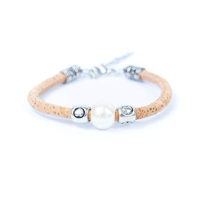 10 units Natural With Pearl Beads Women Bracelet BR-100-A-10