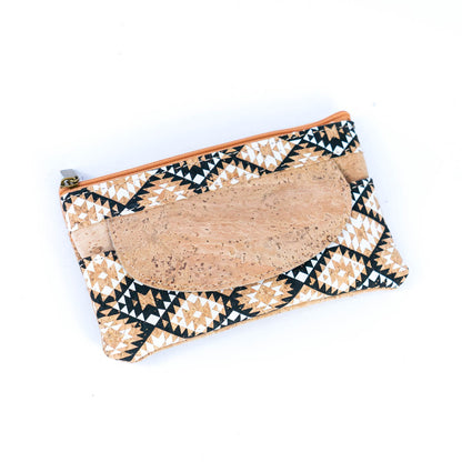 Cork Coin Purse with Front Pocket BAGP-017-MIX-4（4units）