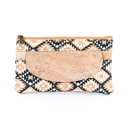 Cork Coin Purse with Front Pocket BAGP-017-MIX-4（4units）