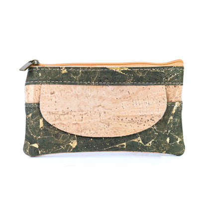 Cork Coin Purse with Front Pocket BAGP-017-MIX-4（4units）