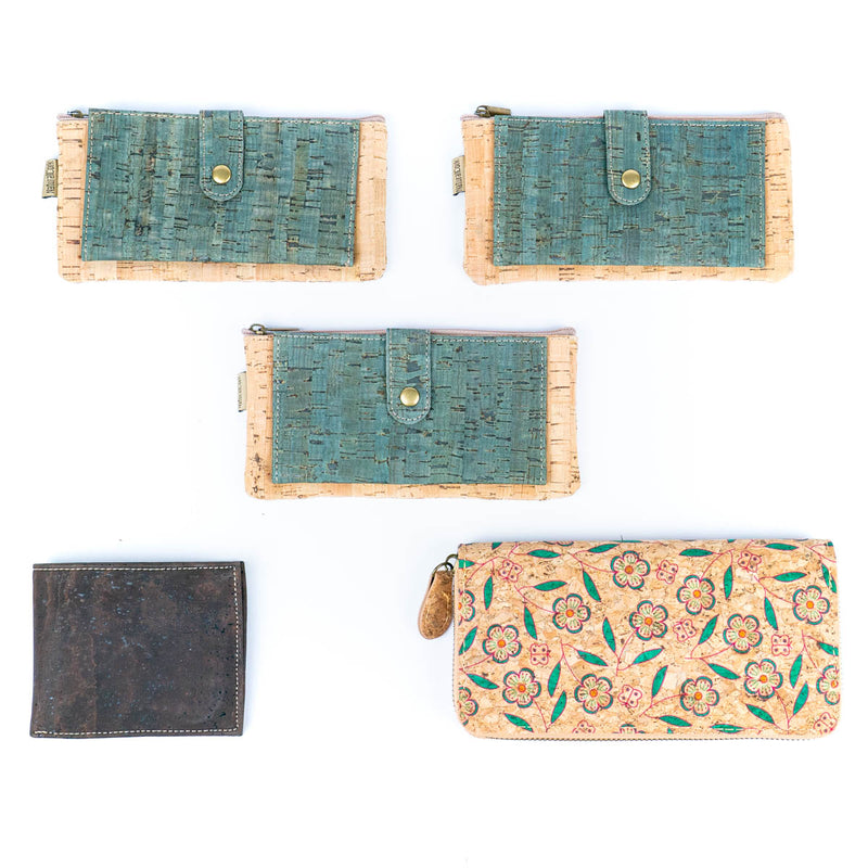 Pack of 5 Faulty Cork Purses SB-78-5
