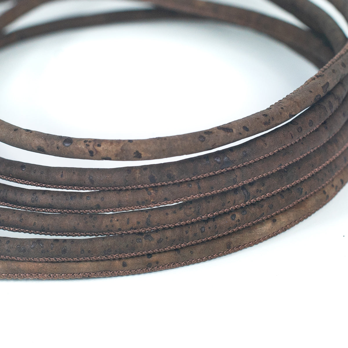 about 5mm Brown Cork Cord COR-369(10meters)