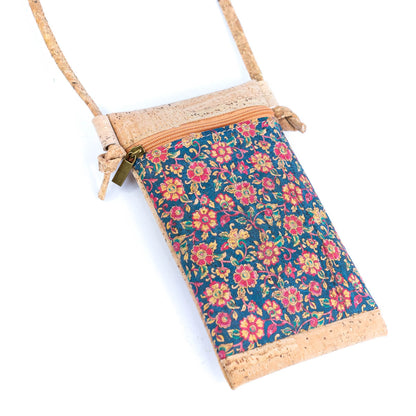 Printed Cork Women's Mini Crossbody Phone Bags BAGP-040(5units)