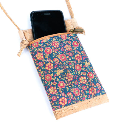 Printed Cork Women's Mini Crossbody Phone Bags BAGP-040(5units)