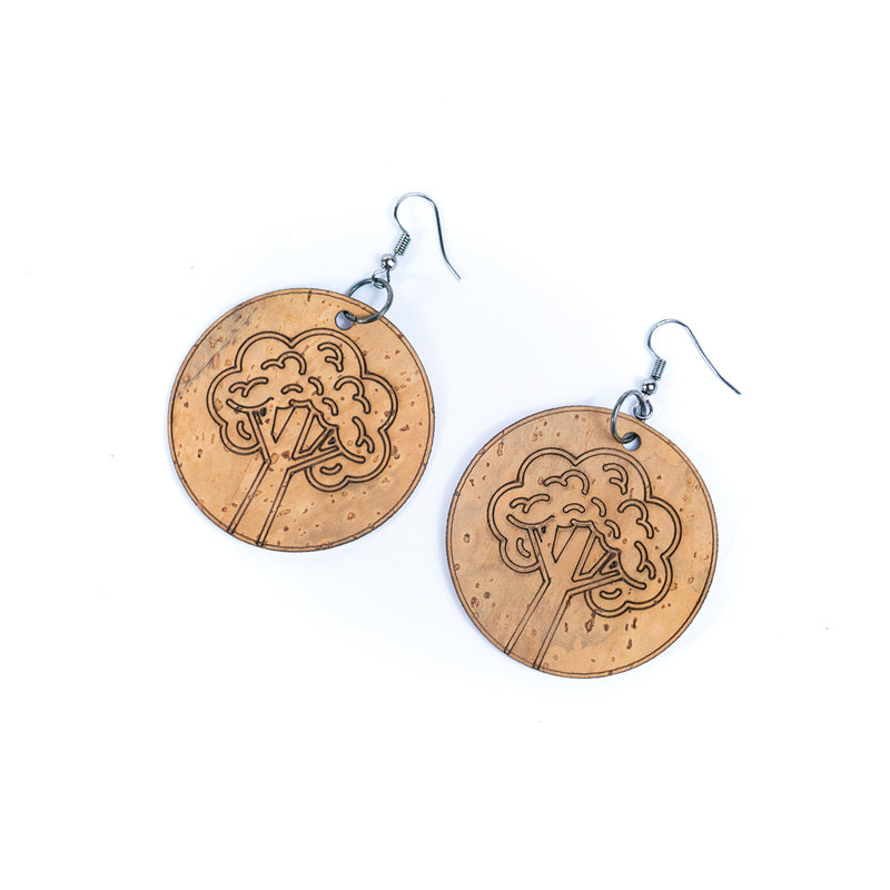 Pack of 17 Faulty Cork Earrings SER-03-17