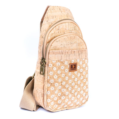 Printed Cork Women's Chest Bag Sling Bag BAGD-541