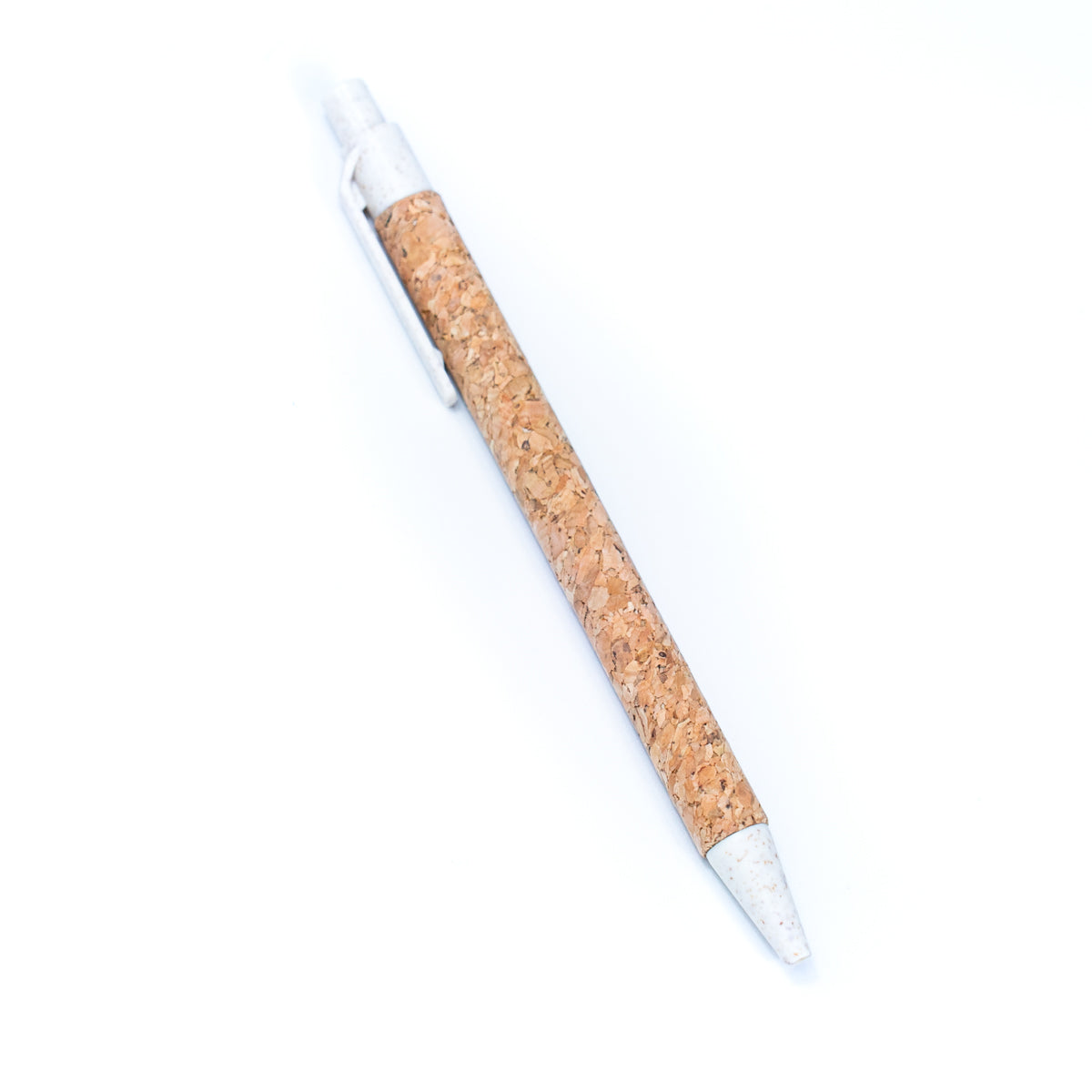 10units-Cork Ballpoint Pens - Eco-Friendly Set of Five with Biodegradable Plastic L-1009