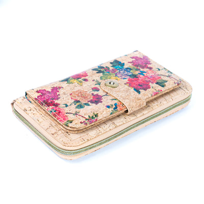 Cork Large Women's Wallet and Clutch BAGD-544-MIX-6（6units）