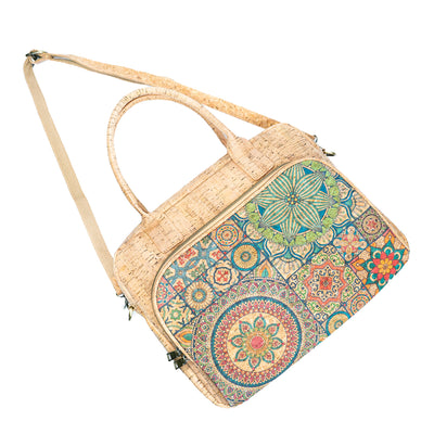 Flash Sale Mandala Print Cork Women's Briefcase BAGD-546