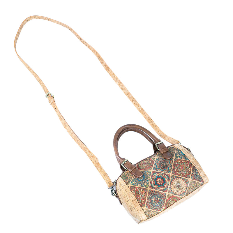 Flash Sale Mini Crossbody and Handheld Cork Bag with Removable Strap BAGD-550