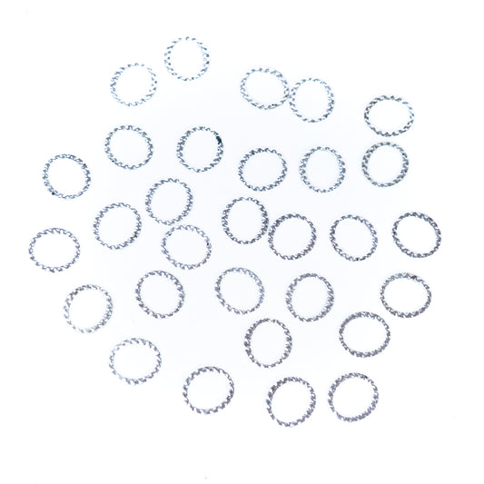 30 units antique silver Oval ring pendant charms jewelry finding suppliers D-3-34