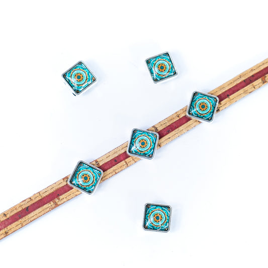 10 Pcs For 10mm flat leather,jewelry supplies jewelry finding D-1-10-225