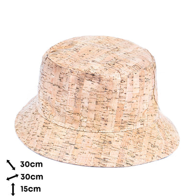 Natural Cork Bucket Hat Fisher Hat L-1064