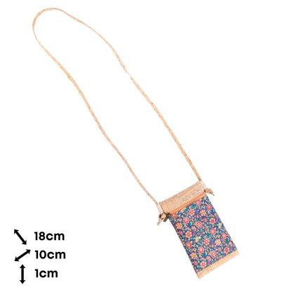 Printed Cork Women's Mini Crossbody Phone Bags BAGP-040(5units)