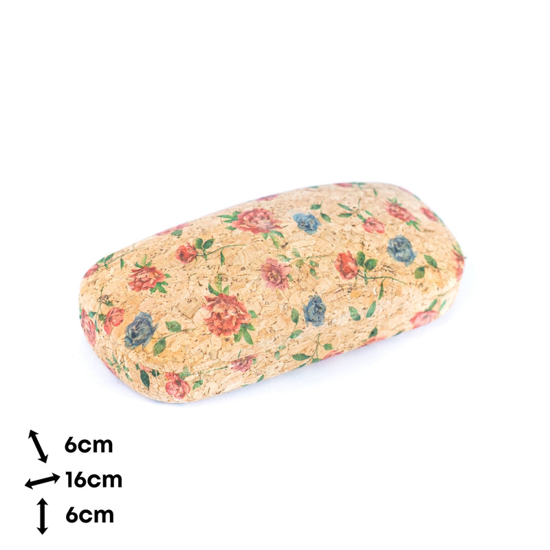 Cork Hard Shell Glasses Cases L-1160（1 pieces RANDOM ）