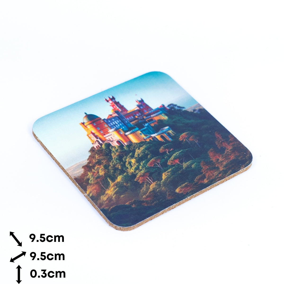 Cork Coasters Cork-Backed Coasters L-070 （6units）