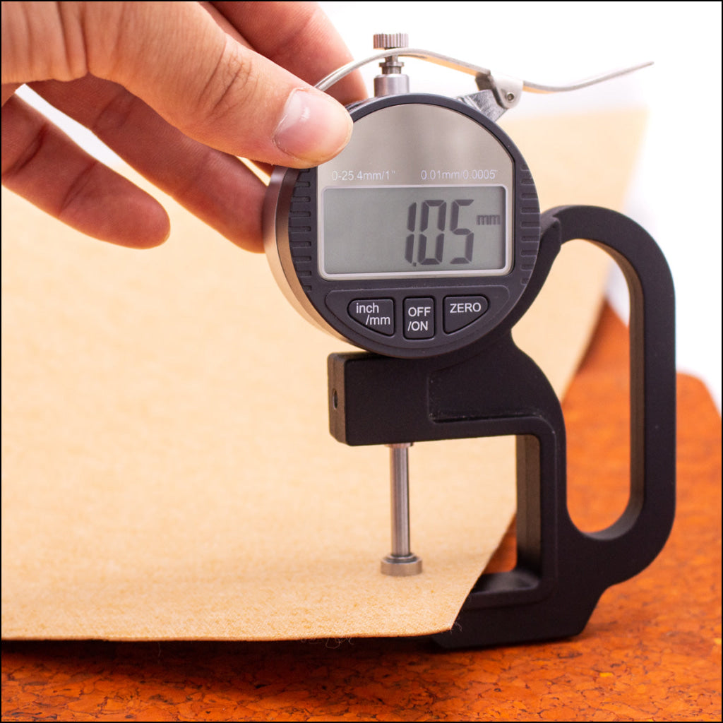 Agglomerate Orange Portuguese Cork Fabric Cof-359