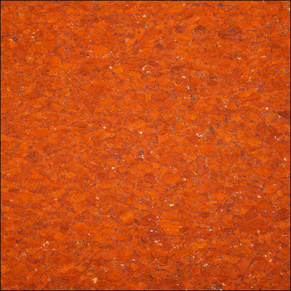 Agglomerate Orange Portuguese Cork Fabric Cof-359